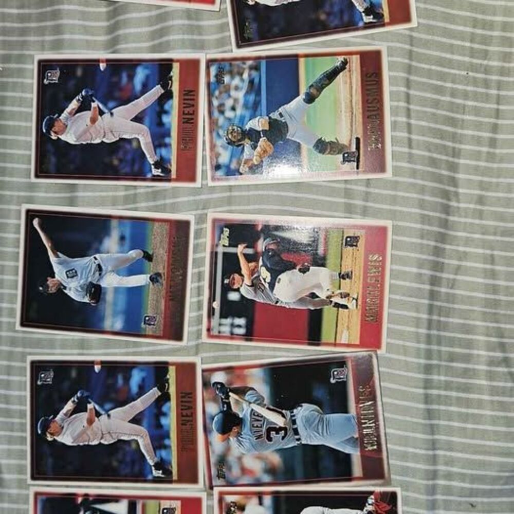 1997 Topps Detroit Tigers Baseball Card Lot of 10